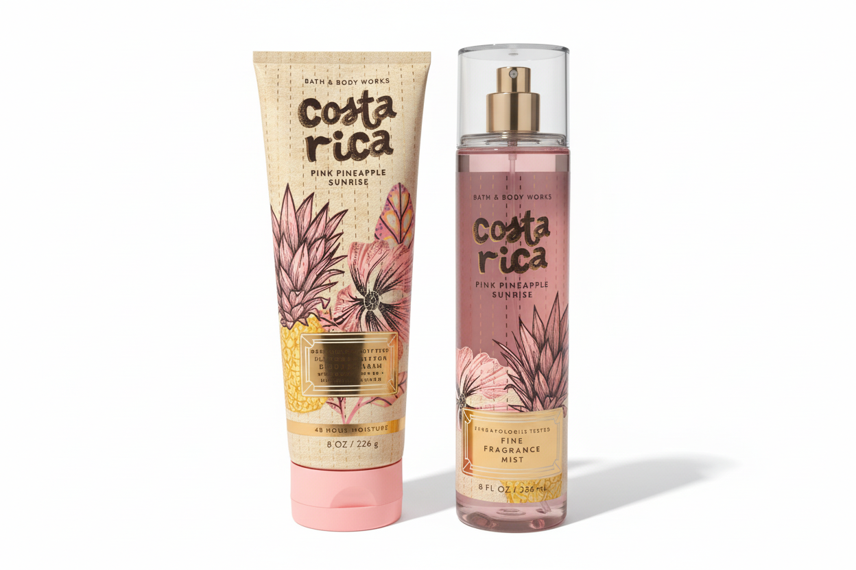 Pink pineaple sunrise